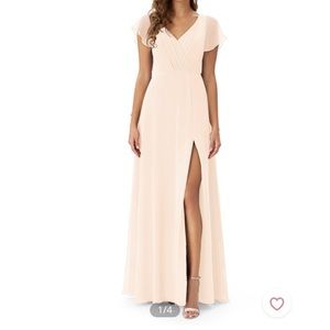 Azazie “Rylee” Bridesmaid Dress - Pearl Pink